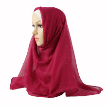 Glittery muslim hijab hot Muslim scarf